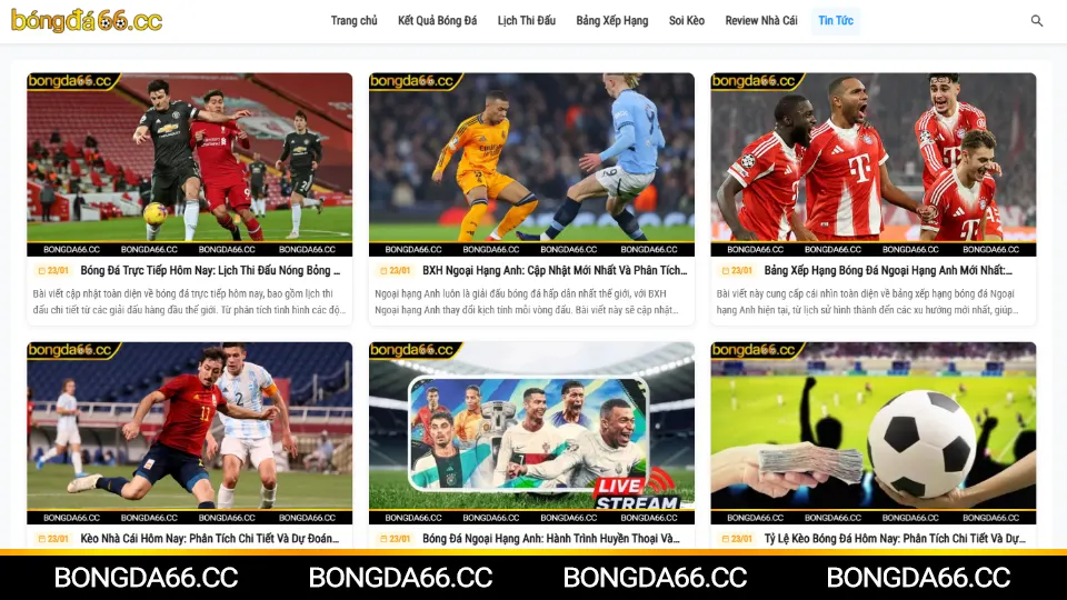 Bối cảnh bóng đá và kèo nhà cái trên nền tảng Bongda66 với phân tích chuyên sâu