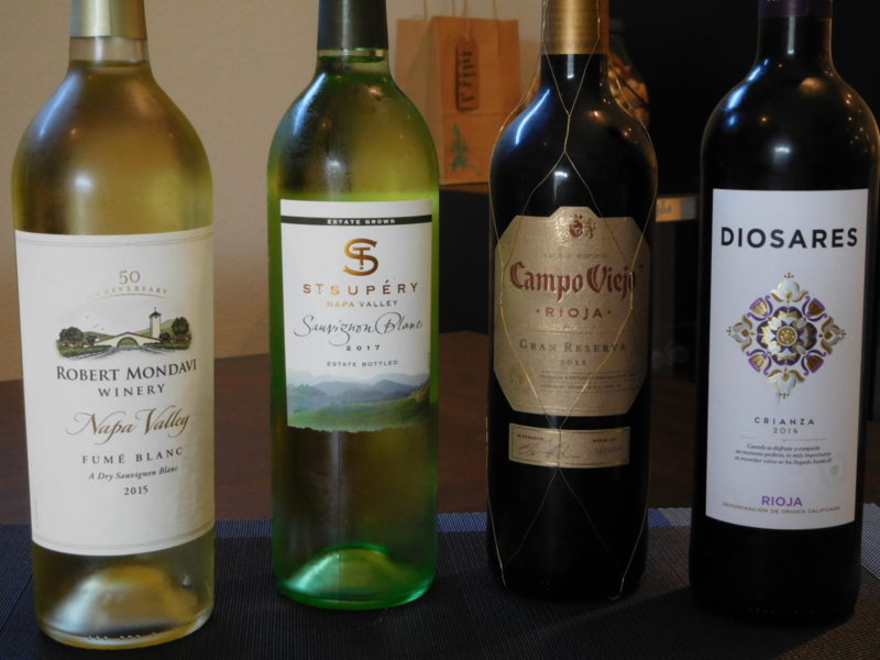 use these wines to host a wine tasting
