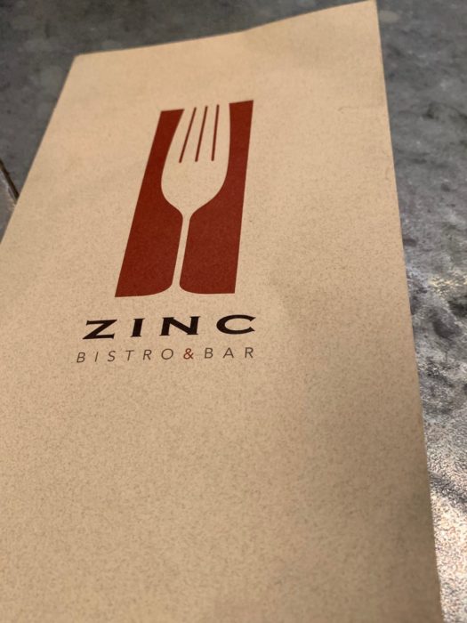 Zinc Bistro Menu Things to do in San Antonio