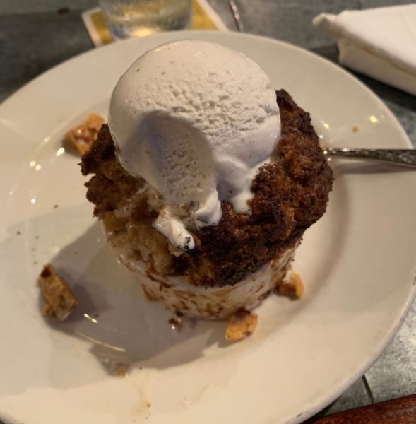 Zinc Bistro Apple Bread Pudding