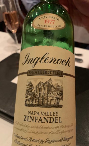 Inglenook Zinfandel 1977