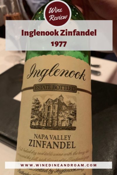 Inglenook Zinfandel 1977 Pin 2